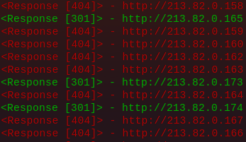 Output du terminal